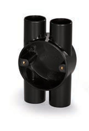 Circular Box Branch 4 Way H without Lid