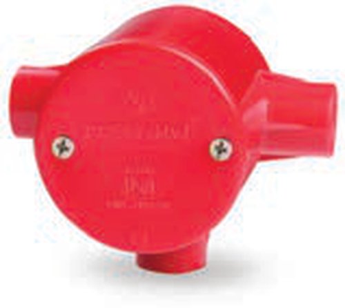 Deep Circular Box Tee 3 Way with Lid & Screw