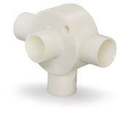 Circular Box Back Outlet Tee 3 Way with Lid & Screw