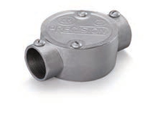 G.I. Circular Box Through 2 Way Screw Type