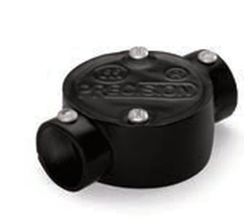 M.S. Circular Box Through 2 Way Screw Type