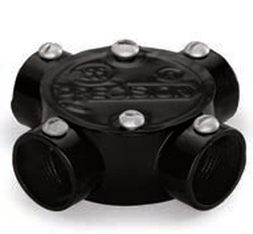 M.S. Circular Box Intersection 4 Way Screw Type