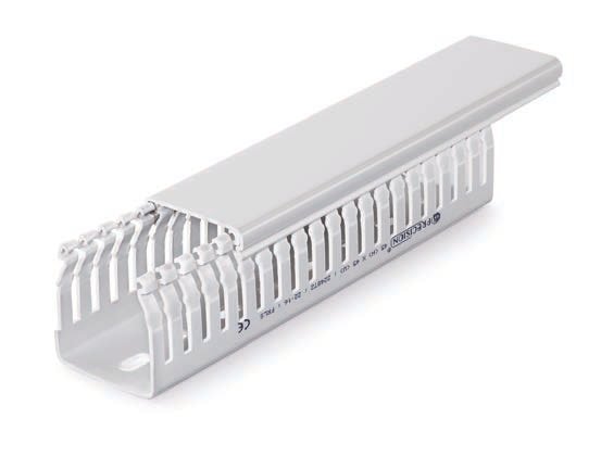 PVC Panel Trunking Thin Slot